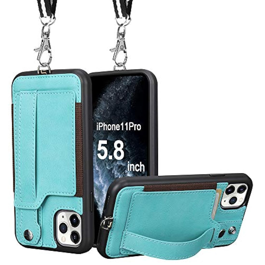 Funda para iPhone 11 Pro, 11 con soporte para tarjetas