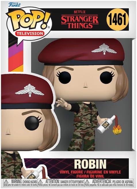 Funko Pop! TV: Stranger Things - Cazador Robin Edición Especial