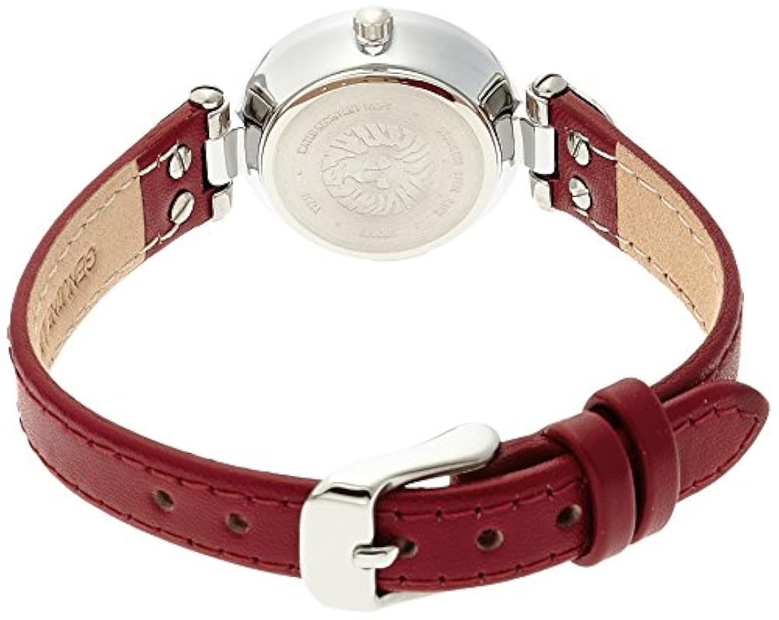 Reloj de pulsera para mujer con correa de piel