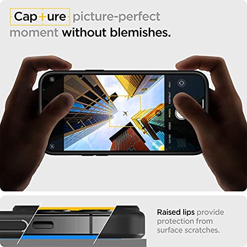 Spigen - Funda ultra híbrida diseñada para iPhone 13 Pro (2021) - negro escarcha