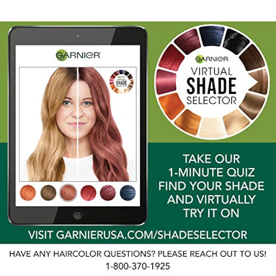 Garnier - Tinte Garier Olia permanente para el cabello, Total 1, 3.11
