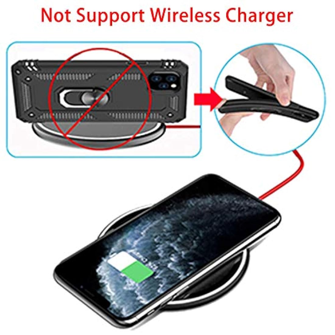 Carcasa para iPhone X con protector de pantalla templada