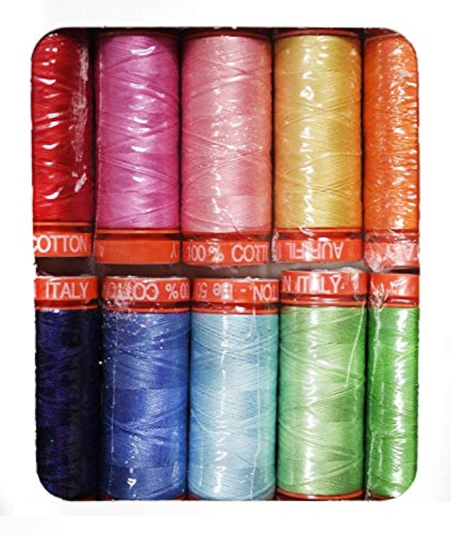 Carretes de hilo set Happy Colors Aurifil