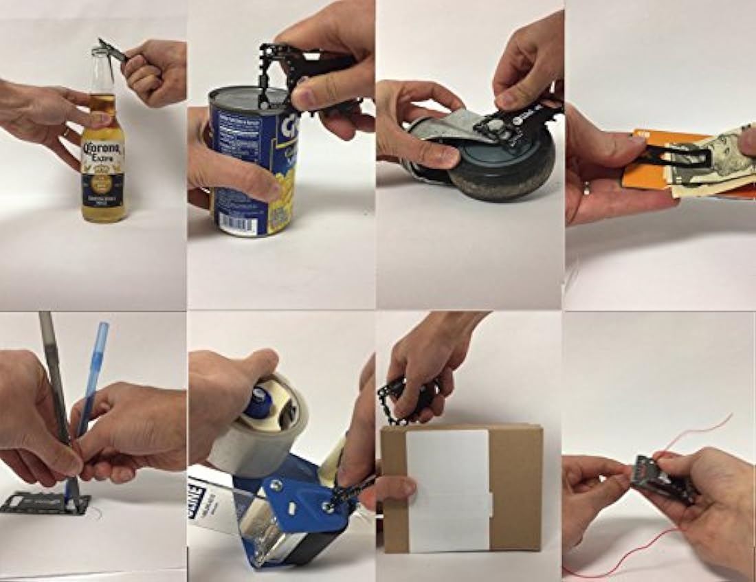 Herramienta de bolsillo multiusos de supervivencia 43 en 1