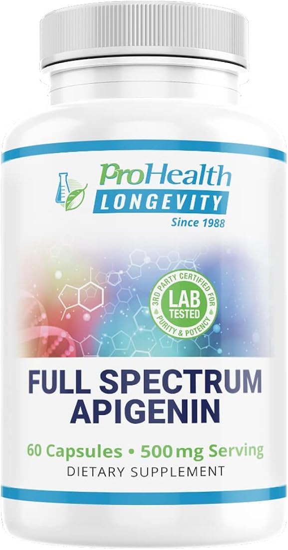 Suplementos ProHealth Apigenina de espectro completo