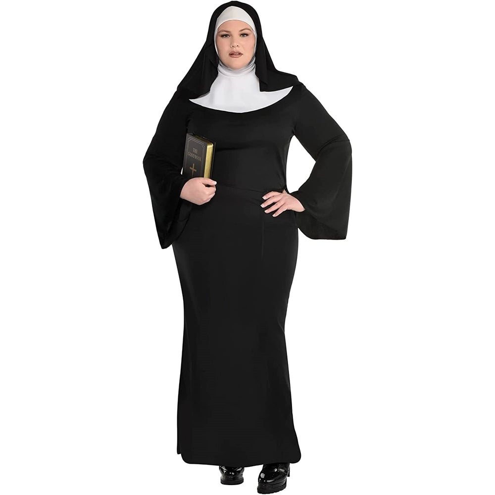 Disfraz de hermana y monja para adultos talla extra