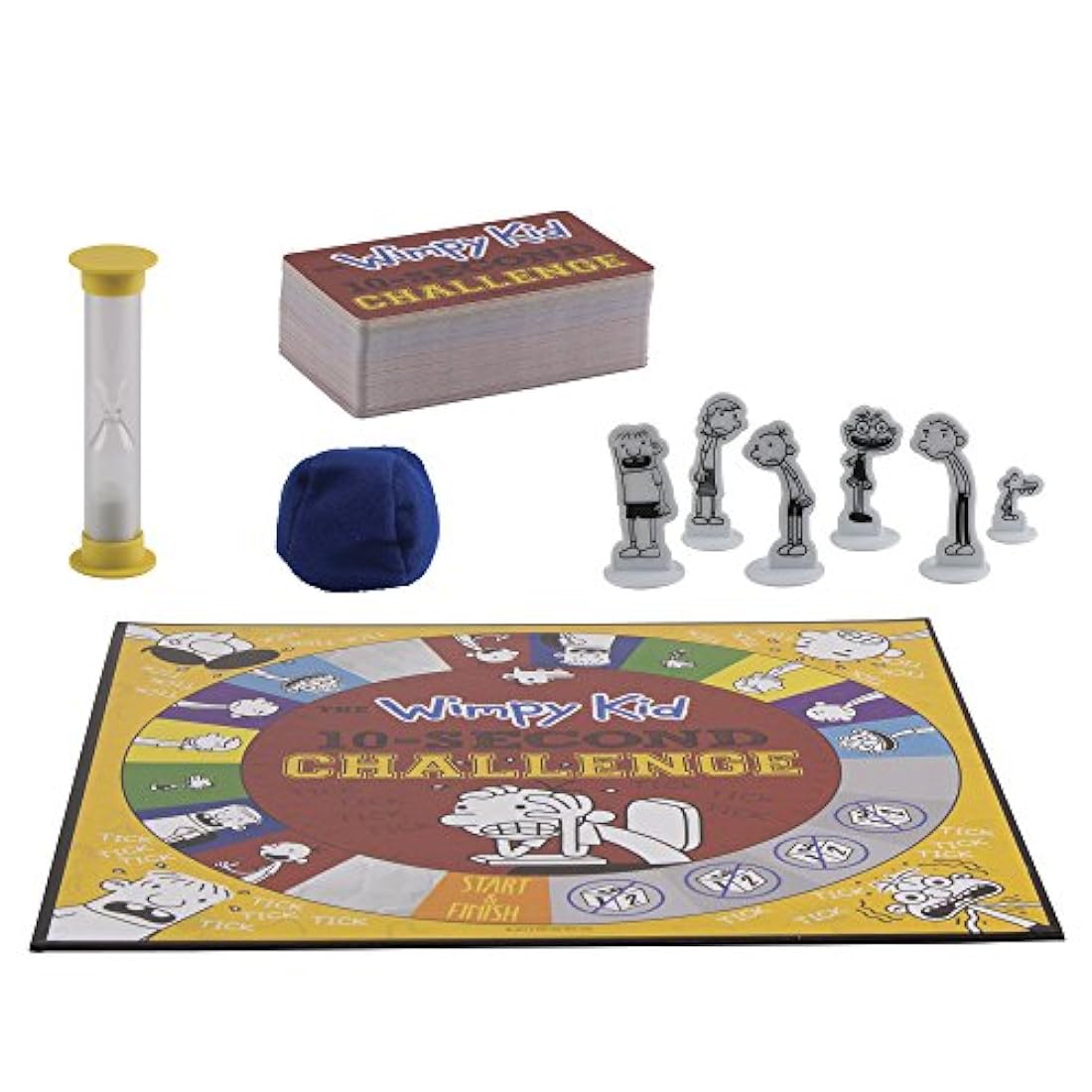 Diario de un niño Wimpy 10 segundos desafío - Pressman