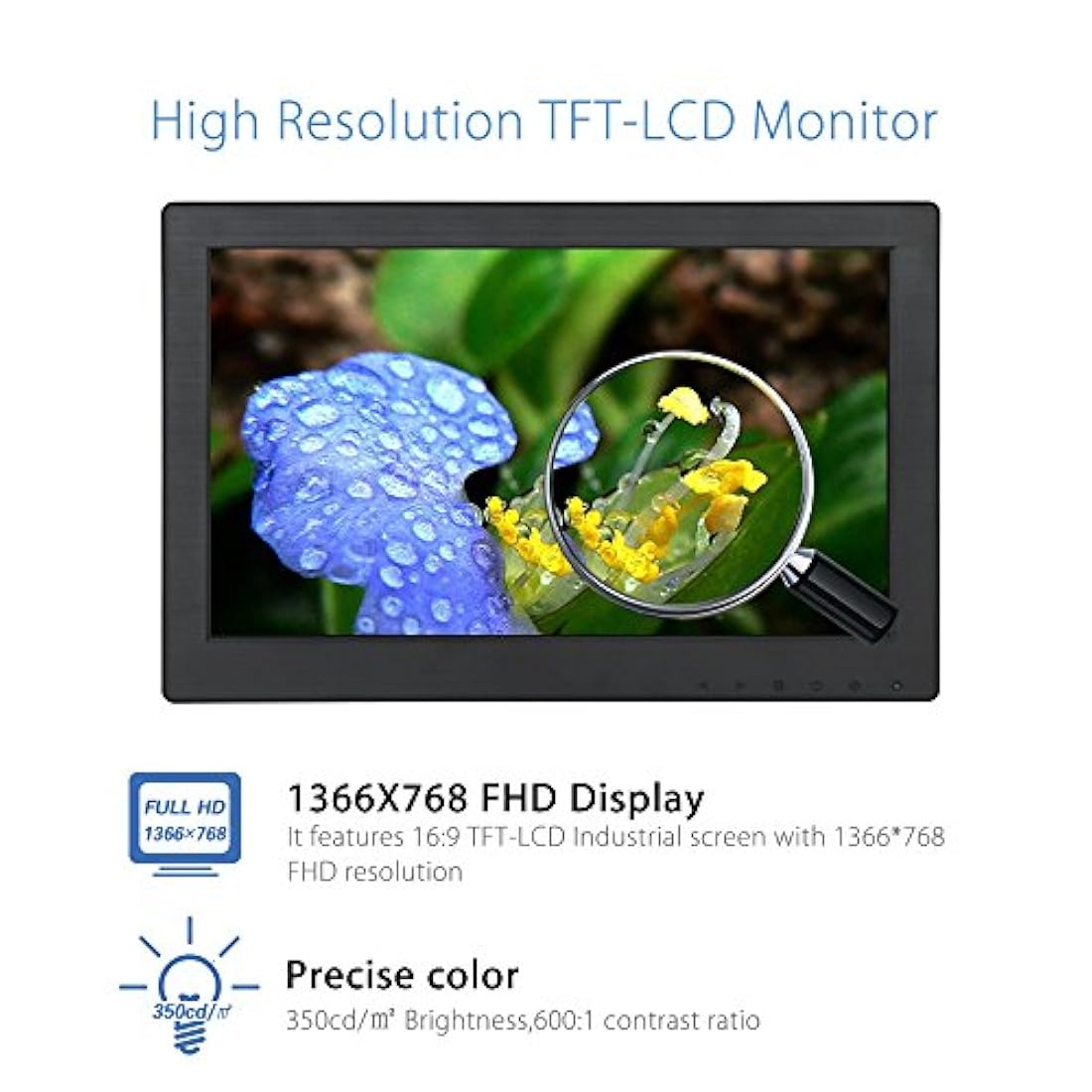 Resolución de visualización IPS Monitor HDMI