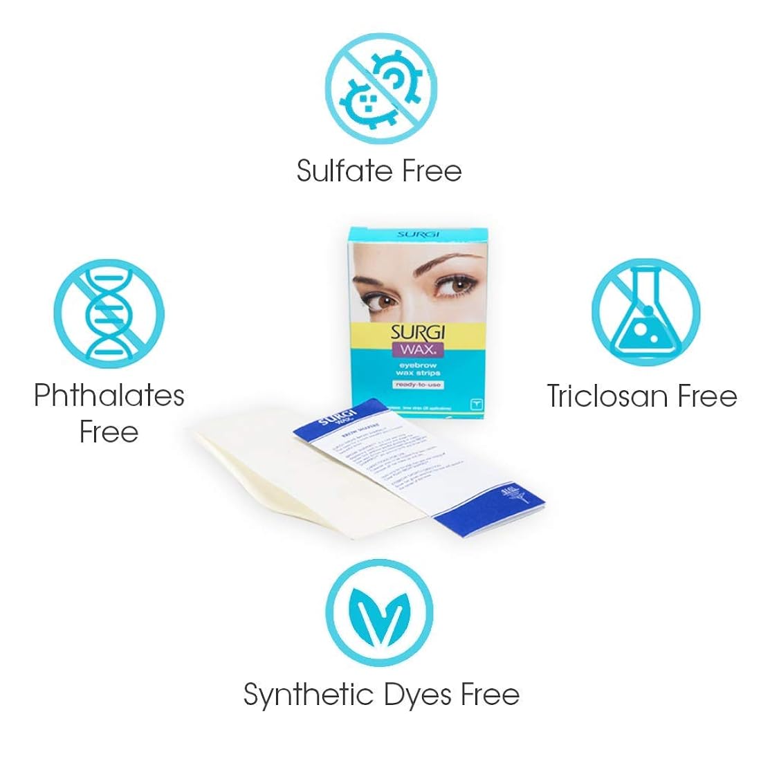 Cortadores de cejas para cejas 28 aplicaciones Surgi