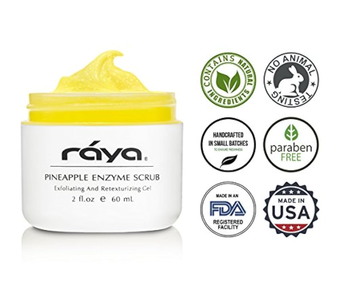 Raya - Exfoliante facial de piña y jojoba 60ml