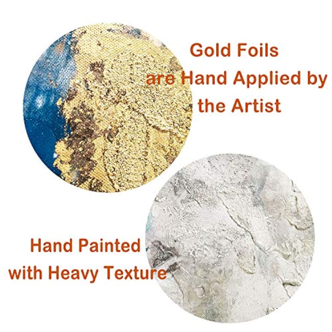 Cuadro de pared abstracto de la ciudad en lienzo: arte