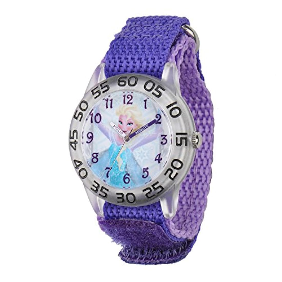 Reloj de plástico para niña de disney frozen elsa