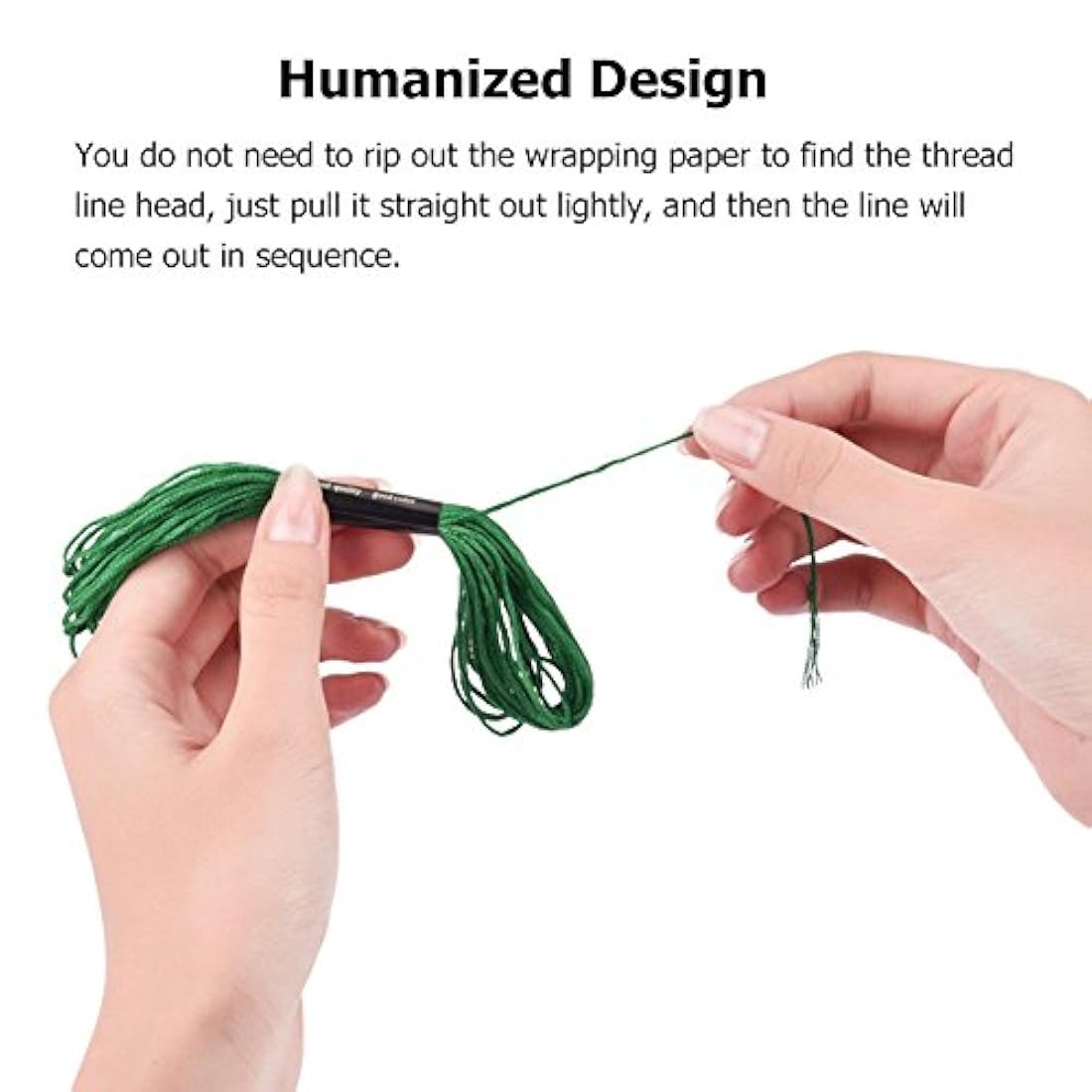 Pulsera de hilo de punto de cruz con números de color