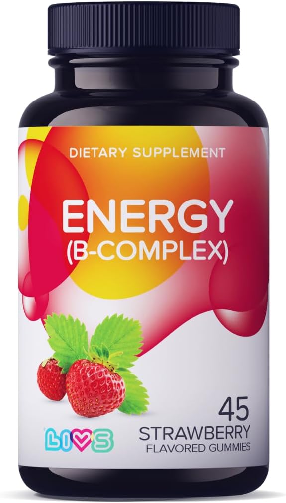 Suplemento Energy Gomitas de vitaminas del complejo B B3