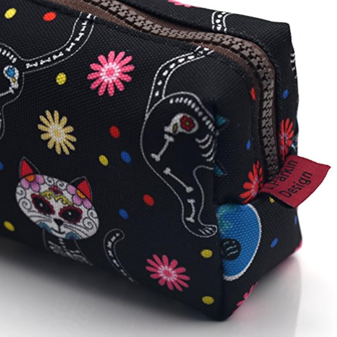 estuche Dia de los muertos con cierre de LParkin