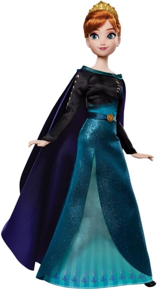 Muñeca Princesa Anna Disney Store, 11, incluye libro y vestido