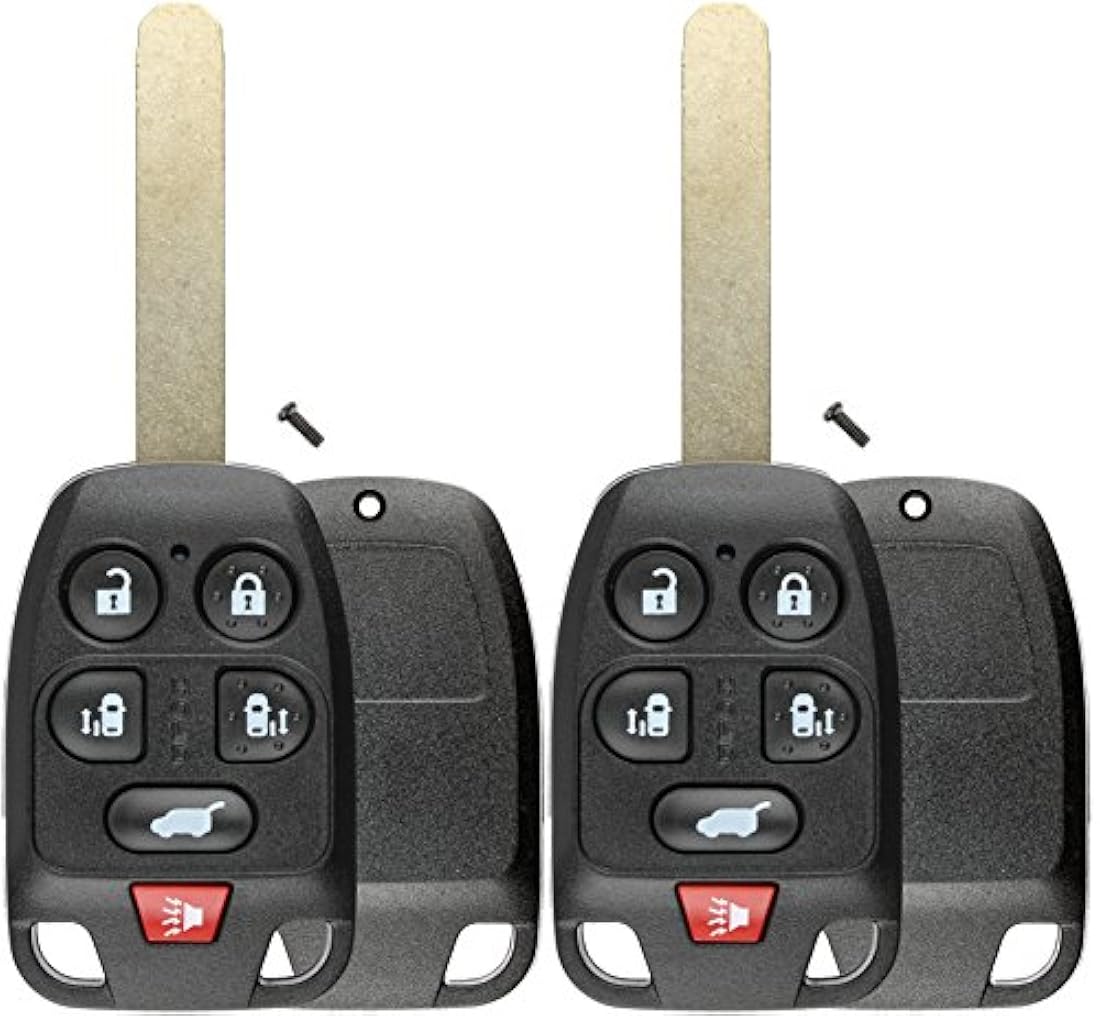 keylessoption Keyless Entry Remote Uncut Blade Fob Shell)