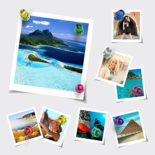 Tiergrade Imanes de push pin, 60 unidades, imanes