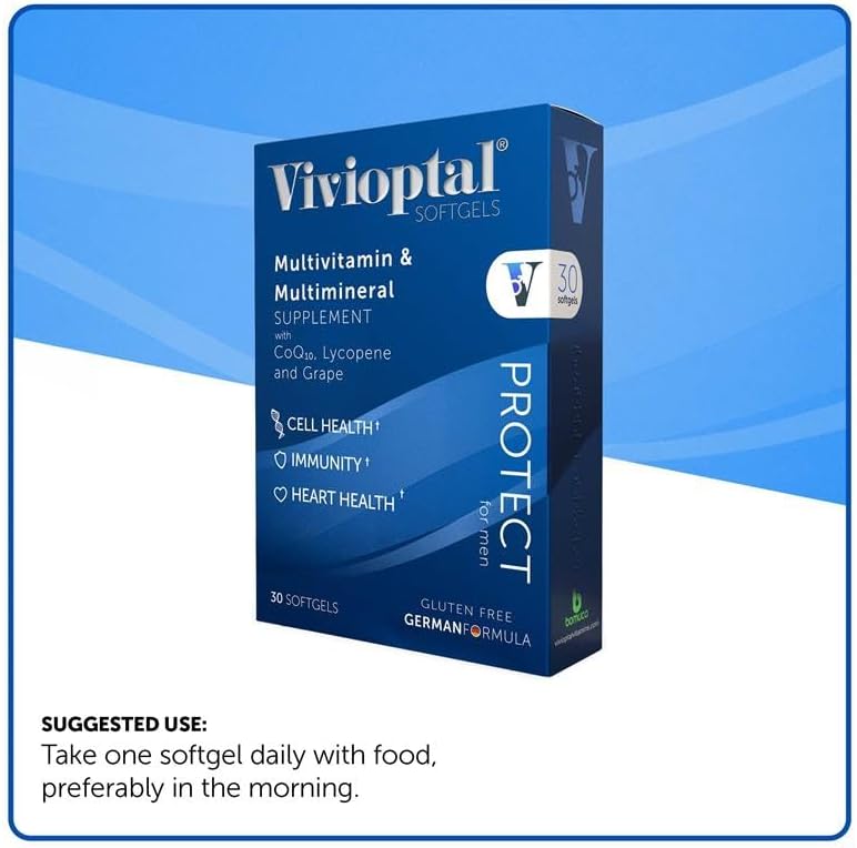 Suplemento Multivitamínico Protect For Men 30 Cápsulas CoQ10