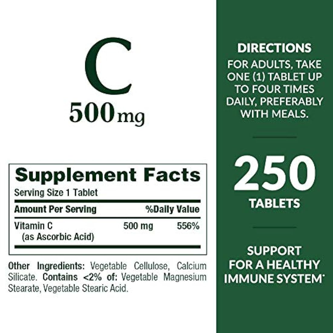 Vitamina C 500 mg