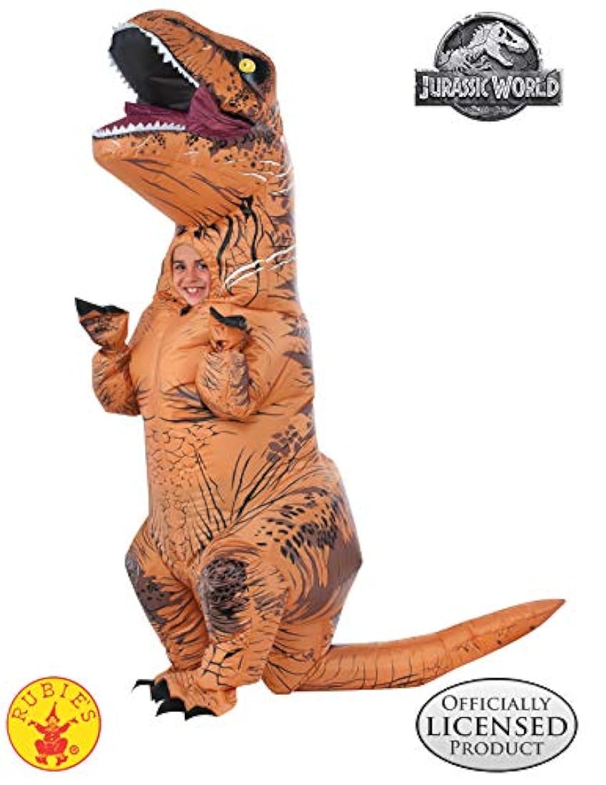 Disfraz del dinosaurio Rex inflable