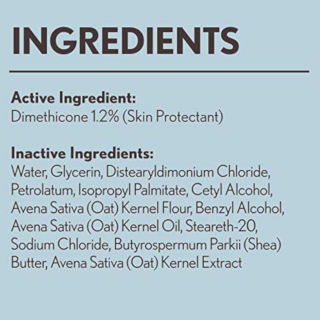 Loción hidratante para piel sensible con manteca de karité natural y triple avena, Loción, 18 onza, Básico