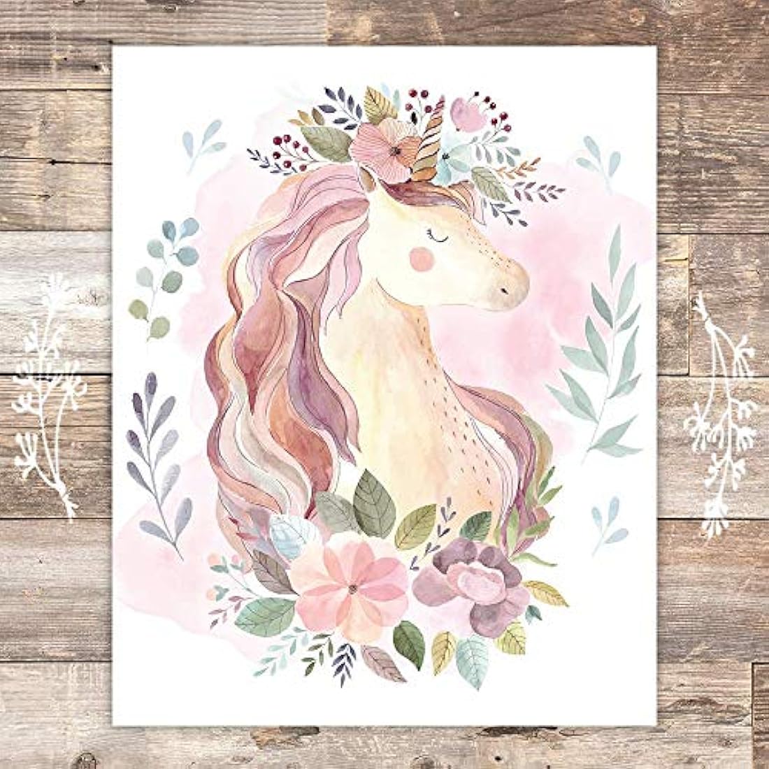 Impresiones de arte de pared de unicornio