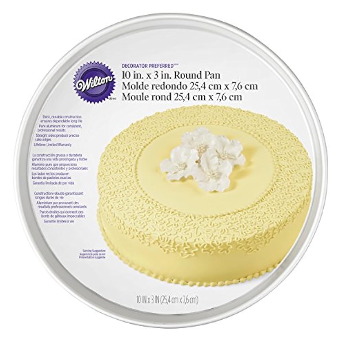 Molde para pastel redondo de Wilton