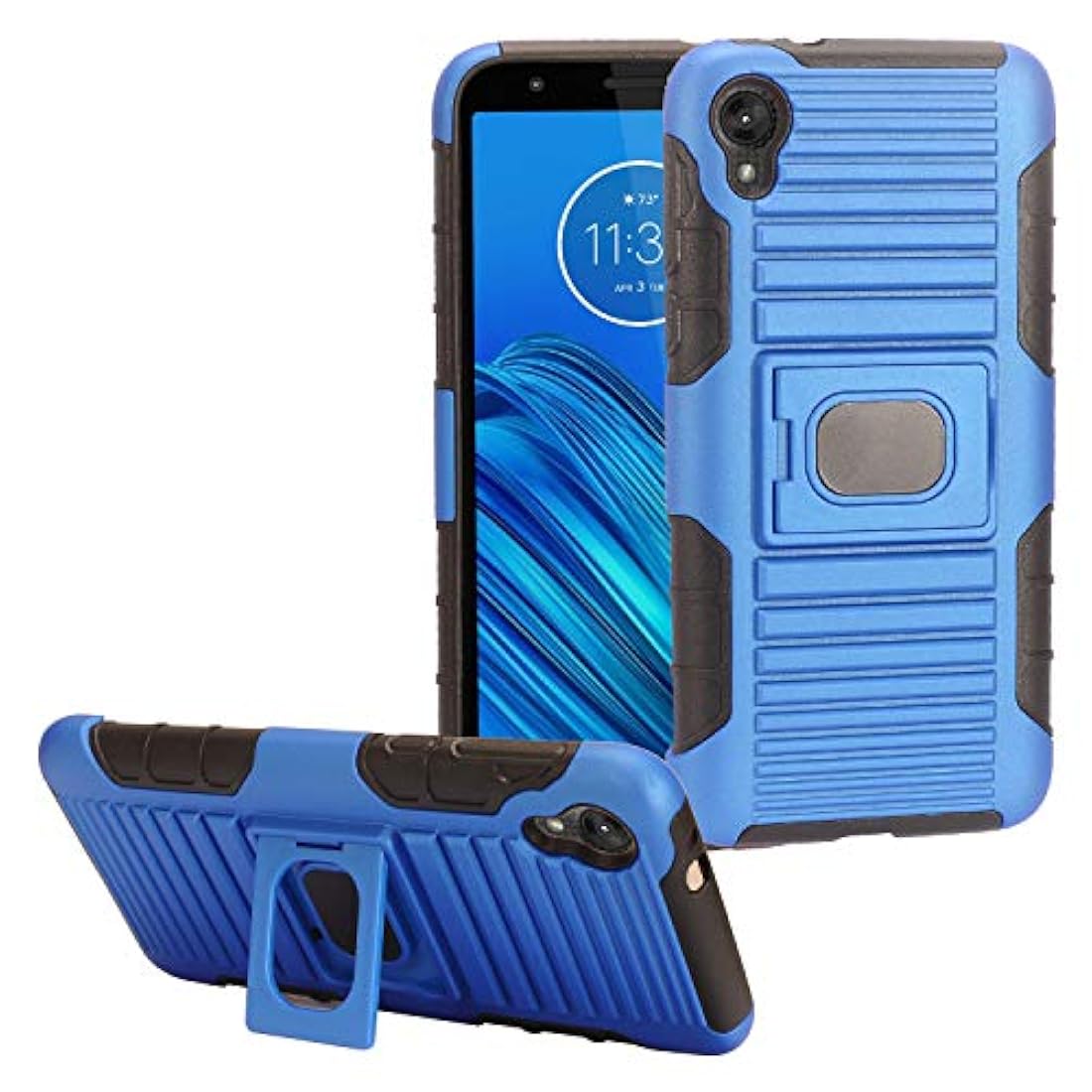 Defender - Carcasa híbrida para Motorola Moto E6 XT2005