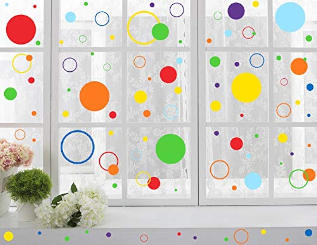 calcomanías de pared (252 unidades) diseño lunares