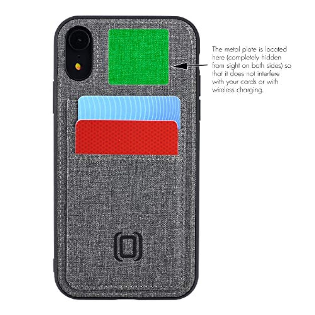 Funda con tarjetero para iPhone XR