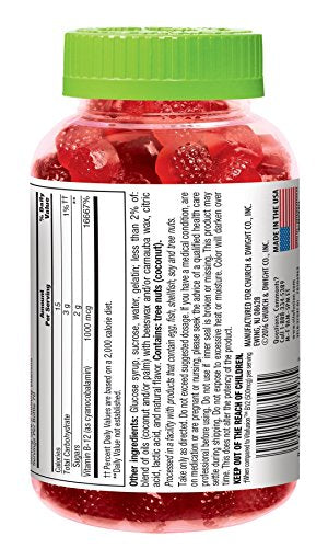 Suplemento de 1000 mcg de vitamina B-12 140 unidades