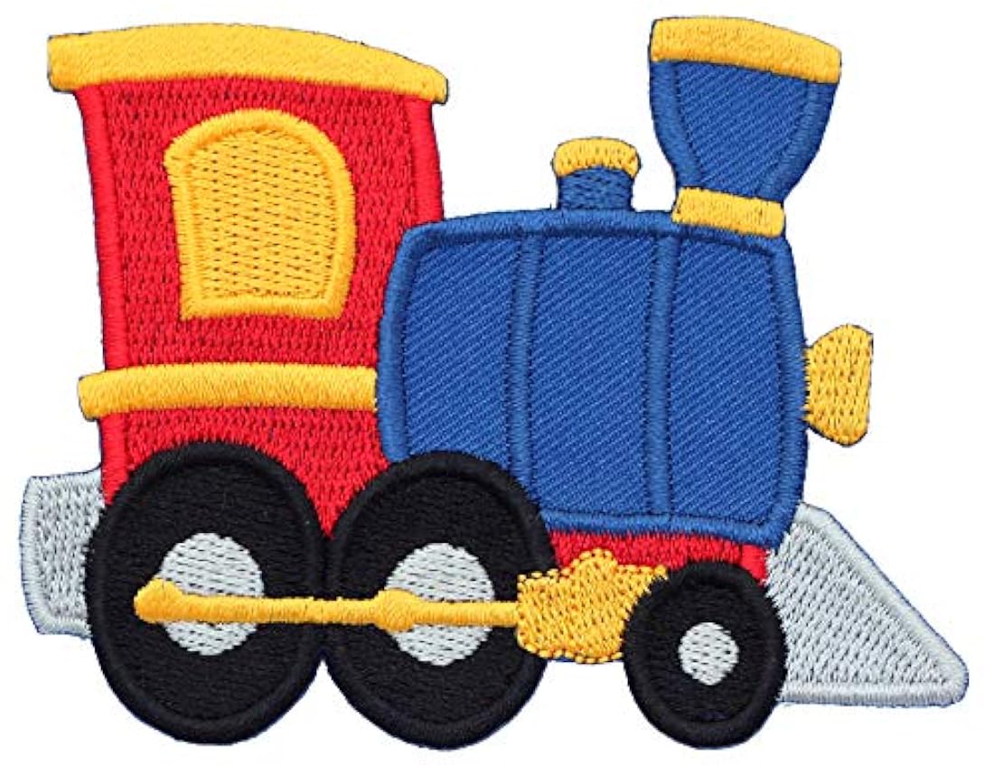 PatchMommy Hierro en Applique Patch, tren – Kids Baby