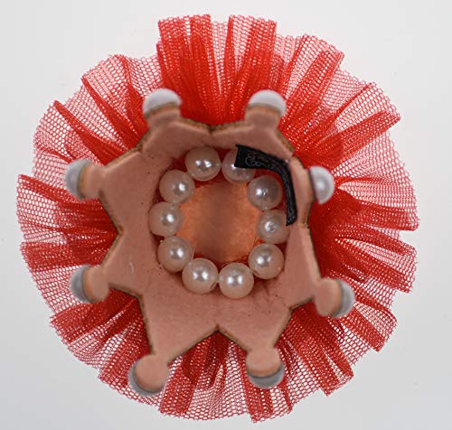 MaruPet Lindo gato perro de Navidad perro alce reno corona