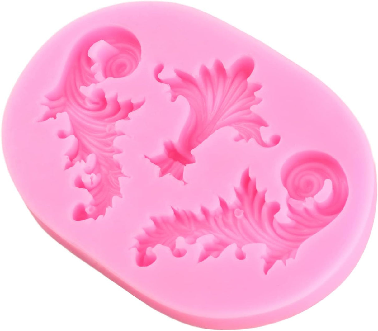 MYPRACS Moldes barrocos para fondant de silicona