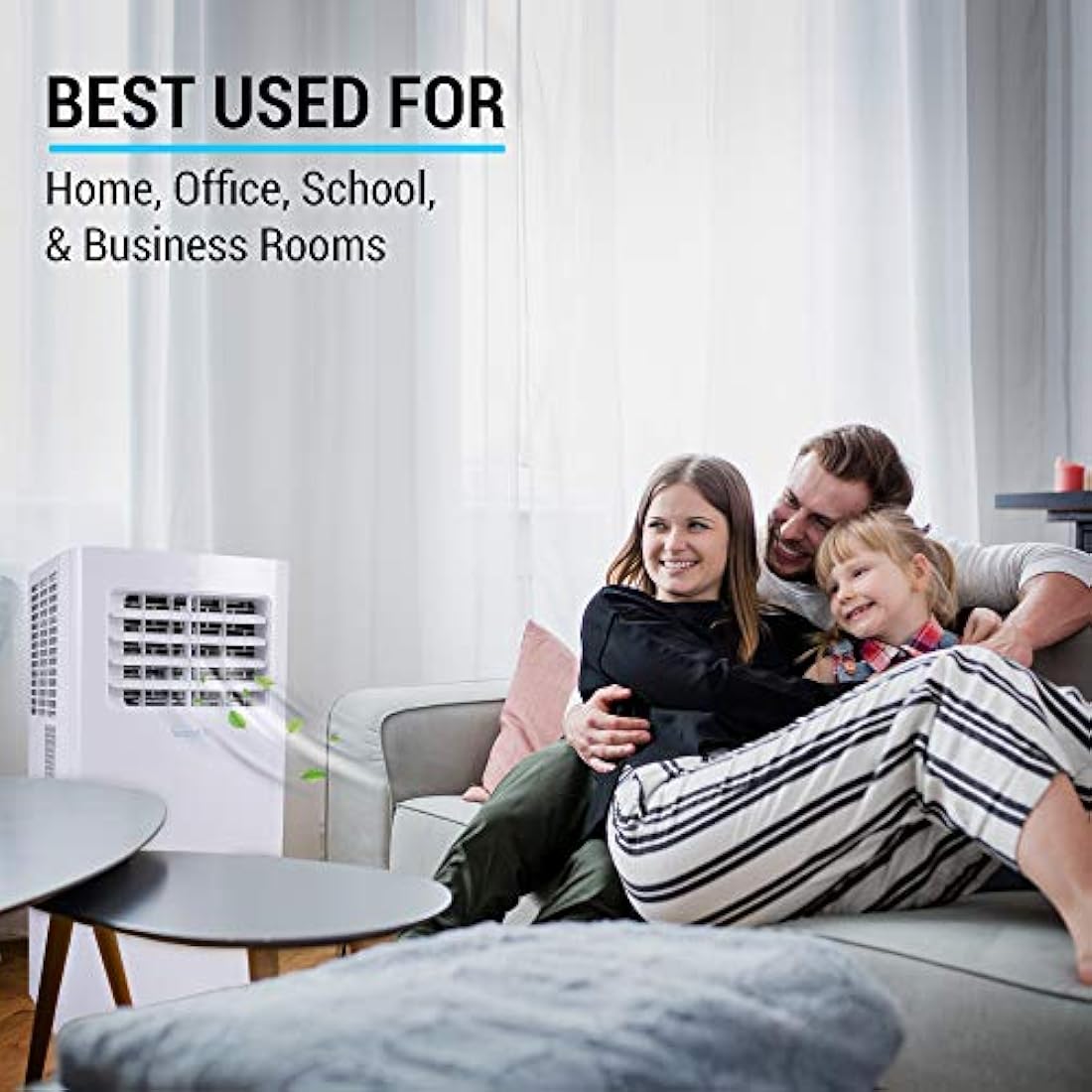 Aire acondicionado portátil SereneLife SLPAC105W