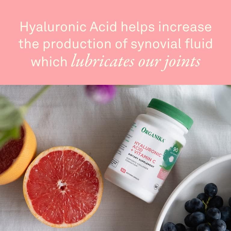 Organika Ácido hialurónico con vitamina C 120mg