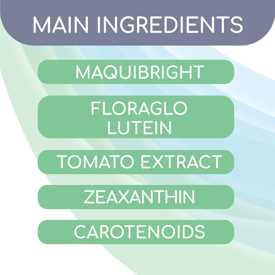 Suplemento antioxidante diario de vitaminas y minerales