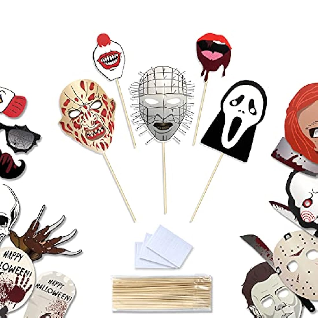 22 piezas de Halloween - Kits de Decoración
