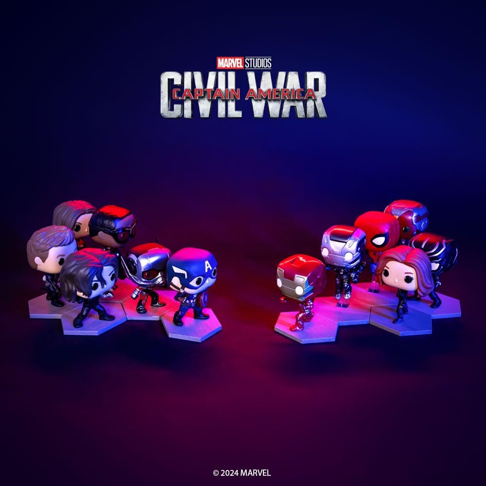 Figurita Funko Pop! Marvel: Hawkeye Civil War, Exclusiva Amazon