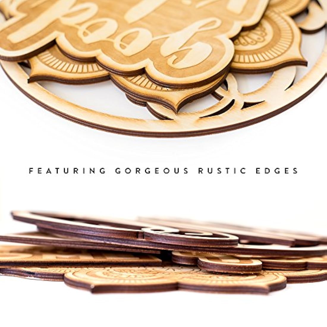 Cuarto de baño Izquierda flecha letrero de madera decoración