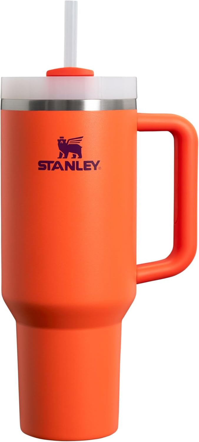 Stanley H2.0 FlowState - Vaso aislado al vacío de acero inoxidable con tapa y popote para agua, té helado o café