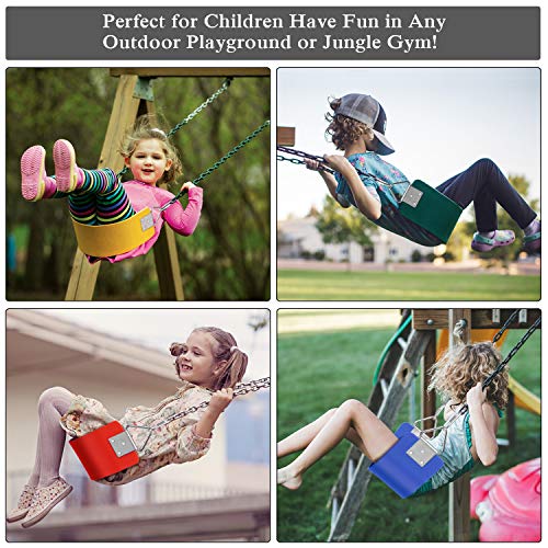 AGPTEK - Asiento oscilante para niños y adultos (30.4 x 5.9 x 0.3 in), color verde