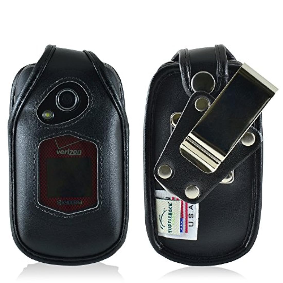 Kyocera-Funda clip de cinturón de metal extraíble giratorio