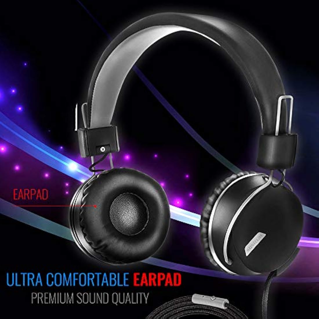 Sonitum - Auriculares de diadema con micrófono