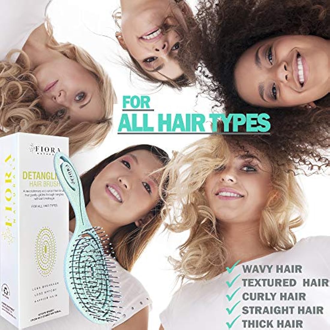 Cepillo para desenredar el cabello