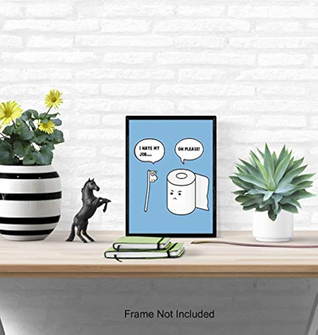 Impresión divertida de la decoración del arte de la pared