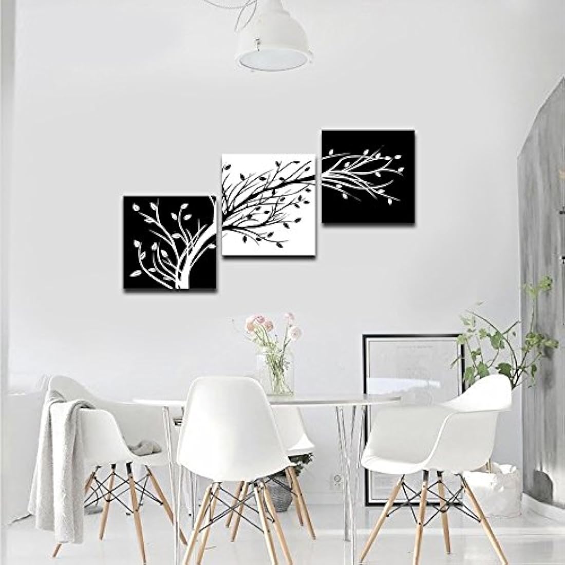 Wieco Art P3RAB003 - Lienzo impreso en lienzo 3 paneles,