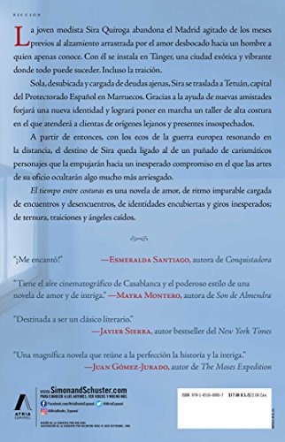 El tiempo entre costuras Una novela