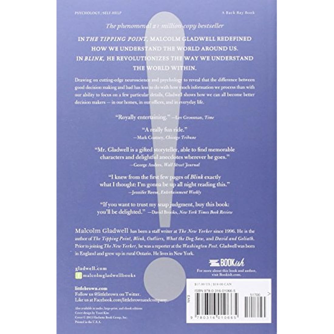 Parpadeo: el poder de pensar sin pensar